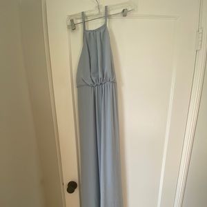 Show Me Your MuMu Amanda Maxi Dress Steel Blue
